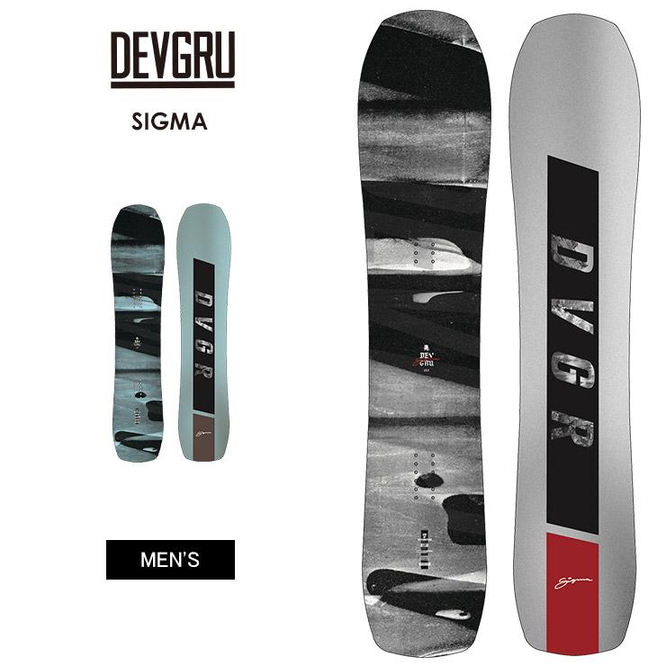 DEVGRU/デヴグルー SIGMA シグマ スノーボード 無料ワックスサービス有】DEVGRU デブグル SIGMA シグマ 24-25 2025