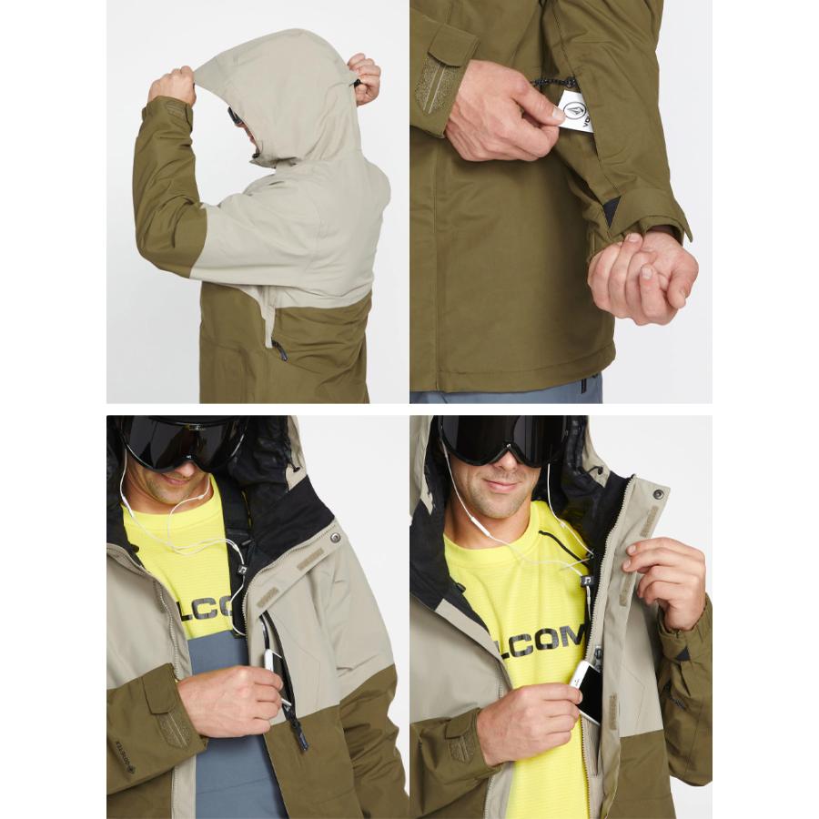 VOLCOM 正規品 22-23 ボルコム L GORE-TEX JACKET エル VOLCOM 正規品 22-23 ボルコム L GORE-TEX JACKET エル