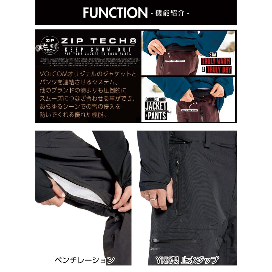 VOLCOM（ボルコム） 25-26 VOLCOM L GORE-TEX PANT エル ゴアテックス
