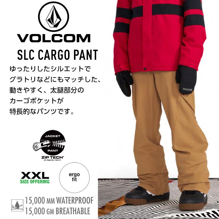 VOLCOM 22-23 ボルコム SLC CARGO PANT スノーボード パンツ VOLCOM 22-23 ボルコム SLC CARGO PANT スノーボード パンツ