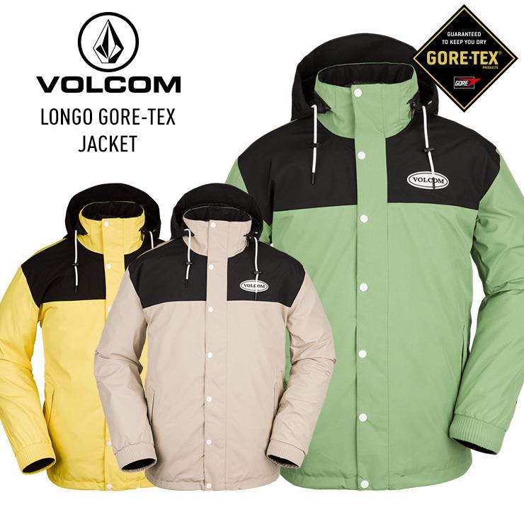 正規品 21-22 VOLCOM ボルコム LONGO GORE-TEX JACKET ロンゴ ゴアテックスジャケット スノボー スノーボード ウェア スキーウェア 2022