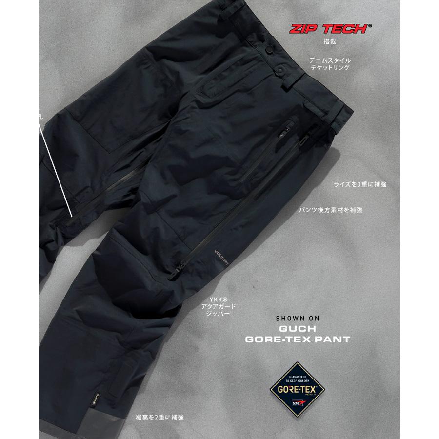 スノーボード VOLCOM GUCH STRETCH GORE-TEX PANT Men's Guch Stretch