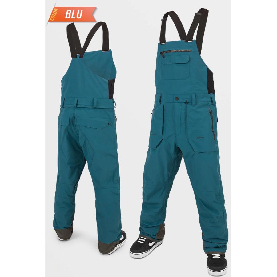 23-24 VOLCOM ボルコム RAIN GORE-TEX BIB OVERALL レイン ゴアテックス オーバーオール パンツ スノボー スノーボード スキー ウェア 2024｜moresnow｜04