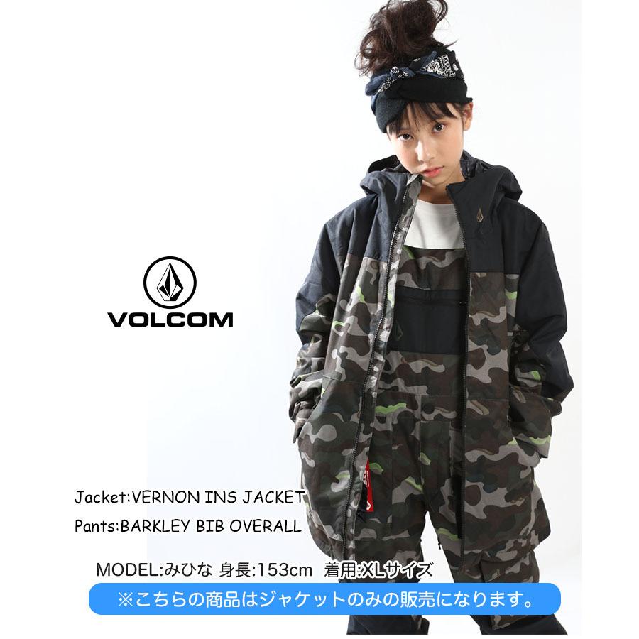 21-22 VOLCOM ボルコム VERNON INS JKT ジャケット スノーボード ボーイズ ガールズ｜moresnow｜09