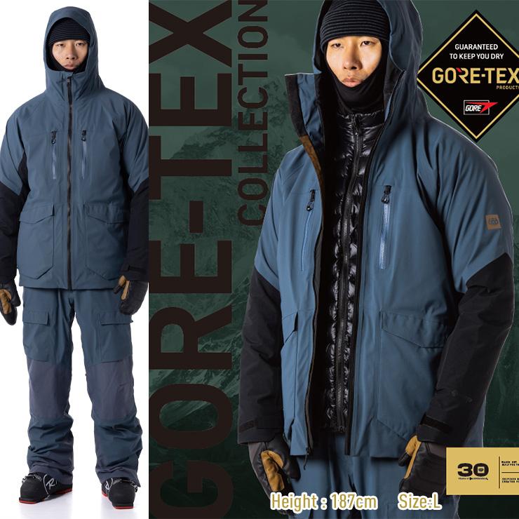 22-23 686 GORE-TEX STRETCH SMARTY 3-in-1 Weapon Down Jacket ゴアテックスジャケット スノーボード ウェア｜moresnow｜02