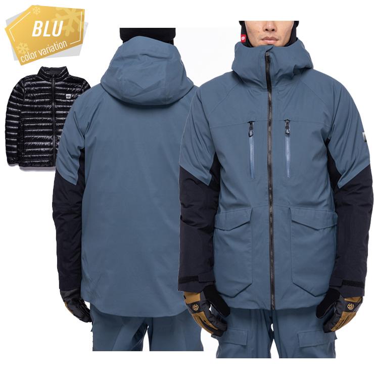 22-23 686 GORE-TEX STRETCH SMARTY 3-in-1 Weapon Down Jacket ゴアテックスジャケット スノーボード ウェア｜moresnow｜04