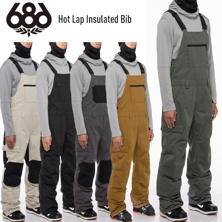 686 22-23 Hot Lap Insulated Bib スノーボードパンツ 686 22-23 Hot Lap Insulated Bib スノーボードパンツ
