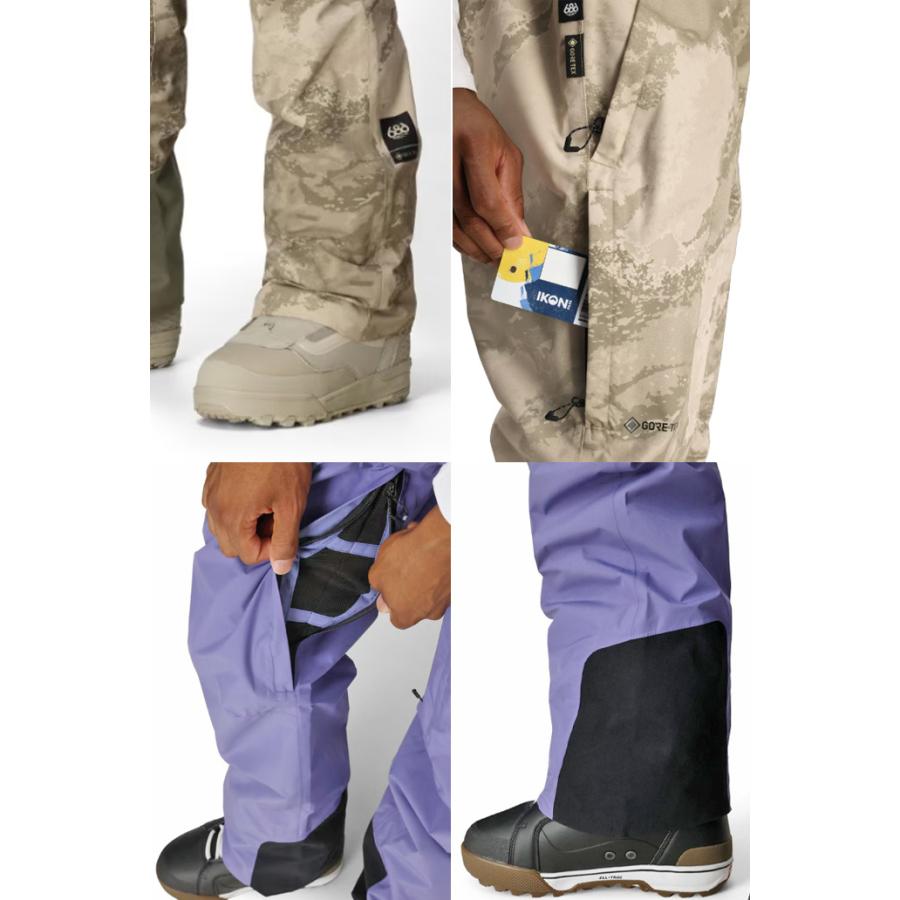 686（シックスエイトシックス） 25-26 686 GORE-TEX CORE SHELL PANT