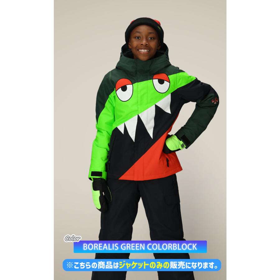 25-26 686 BOYS SNAGGLETOOTH OWEN INSULATED JACKET キッズ ジュニア スノーボード ジャケット SNAGGLETOOTHの画像