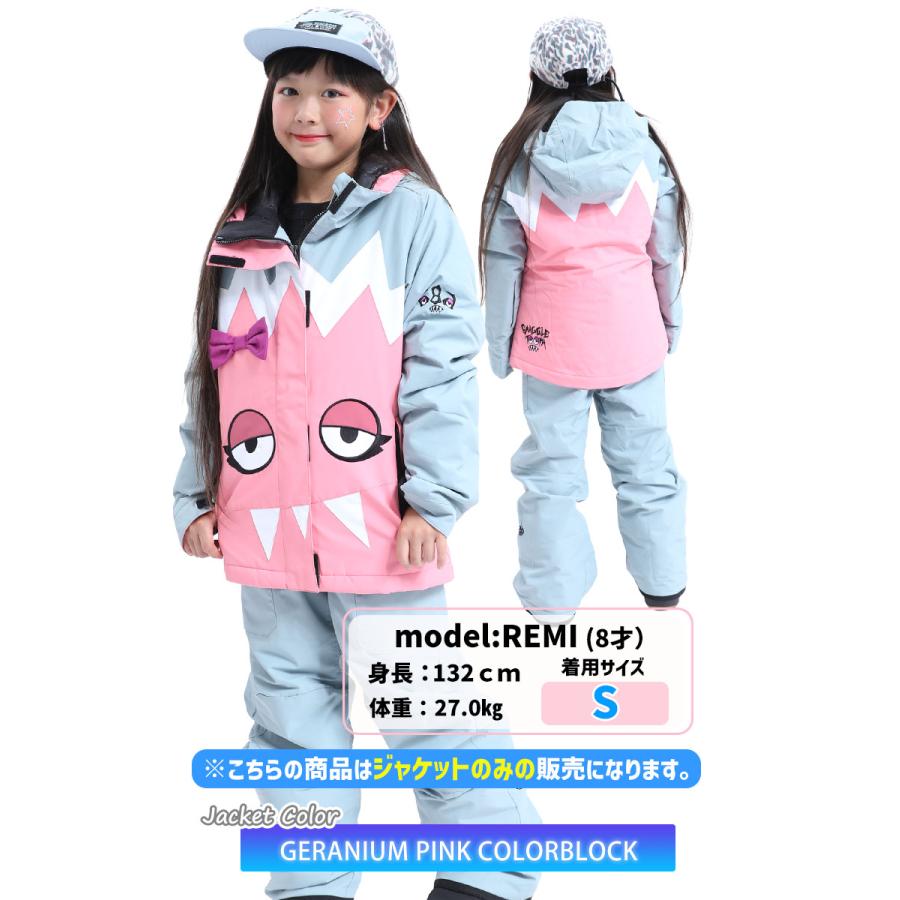 25-26 686 GIRLS SNAGGLETOOTH LUNA INSULATED JACKET キッズ ジュニア スノーボード ジャケットの画像