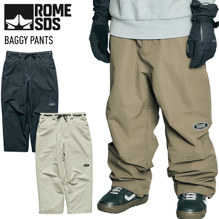 ROME SDS バギーカーゴパンツXL ROME SDS 正規品 23-24 ROME SDS ローム BAGGY CARGO PANTS バギーカー
