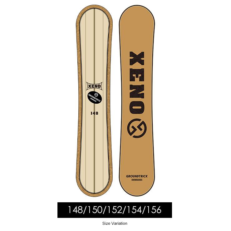 23-24 GT snowboards XENO 150 【国産】 - スノーボード