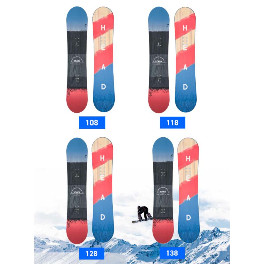 HEAD ヘッド ROWDY JR キッズ スノーボード 板 ロッカー ボード ジュニア 子供 18009モアスノー Yahoo!店
