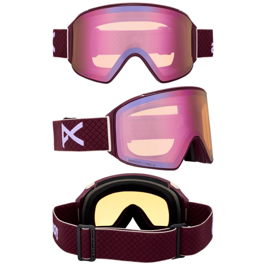ウィンタースポーツ anon M4.S ゴーグル Perceive Pink