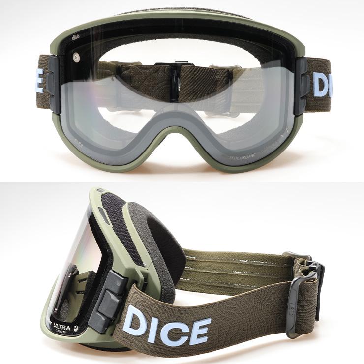 DICE（ダイス） 2026 DICE GOODMAN グッドマン スノーボード ゴーグル