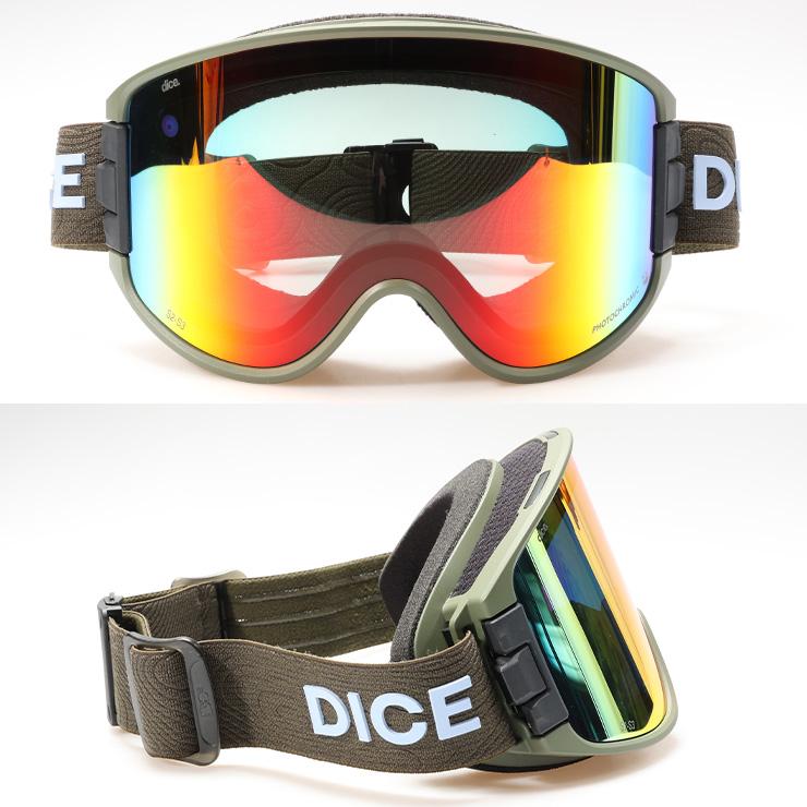 DICE（ダイス） 2026 DICE GOODMAN グッドマン スノーボード ゴーグル