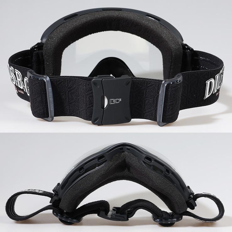 DICE（ダイス） 2025 DICE BANK バンク スノーボード ゴーグル BK45194