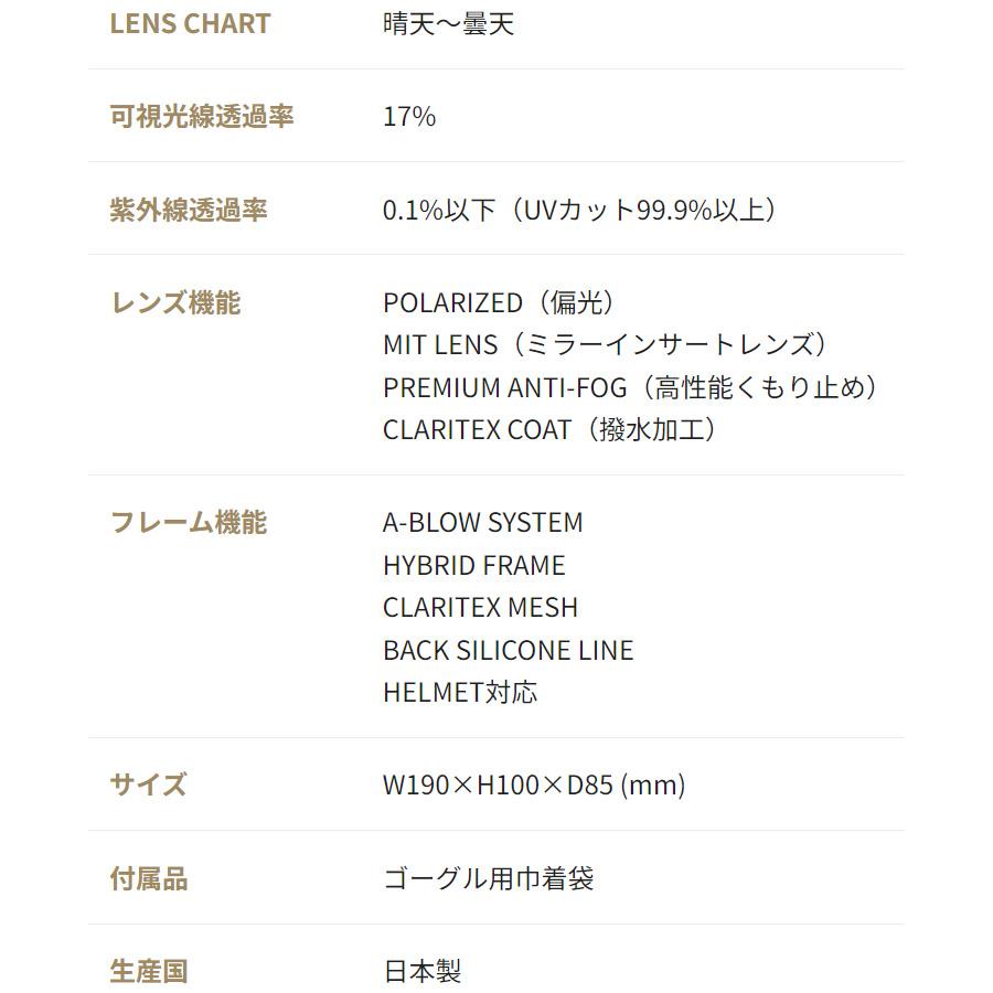 DICE（ダイス） 2025 DICE BANK バンク スノーボード ゴーグル BK40893