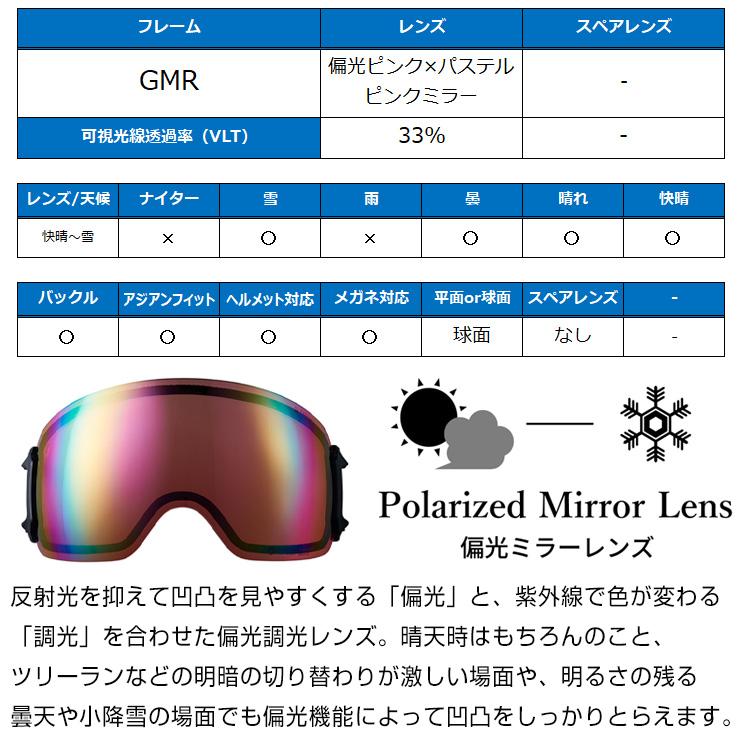DICE（ダイス） 2025 DICE BANK バンク スノーボード ゴーグル BK41361