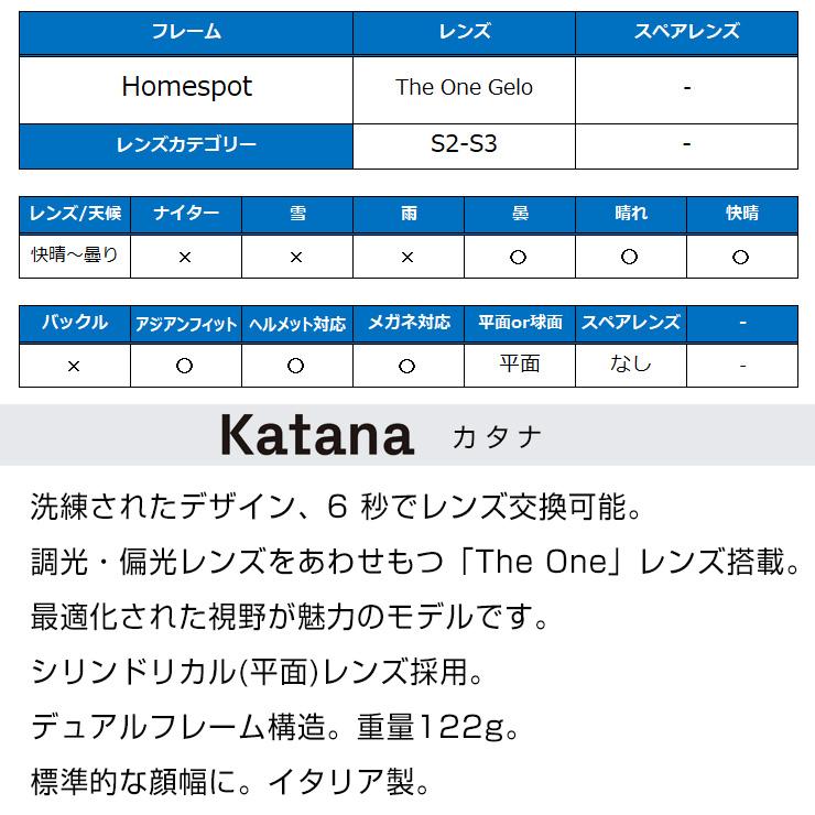 2026 OUT OF アウトオブ Katana カタナ スノーボード ゴーグル カラー : Homespot 偏光 調光 レンズ : The One Gelo スキーゴーグルの画像