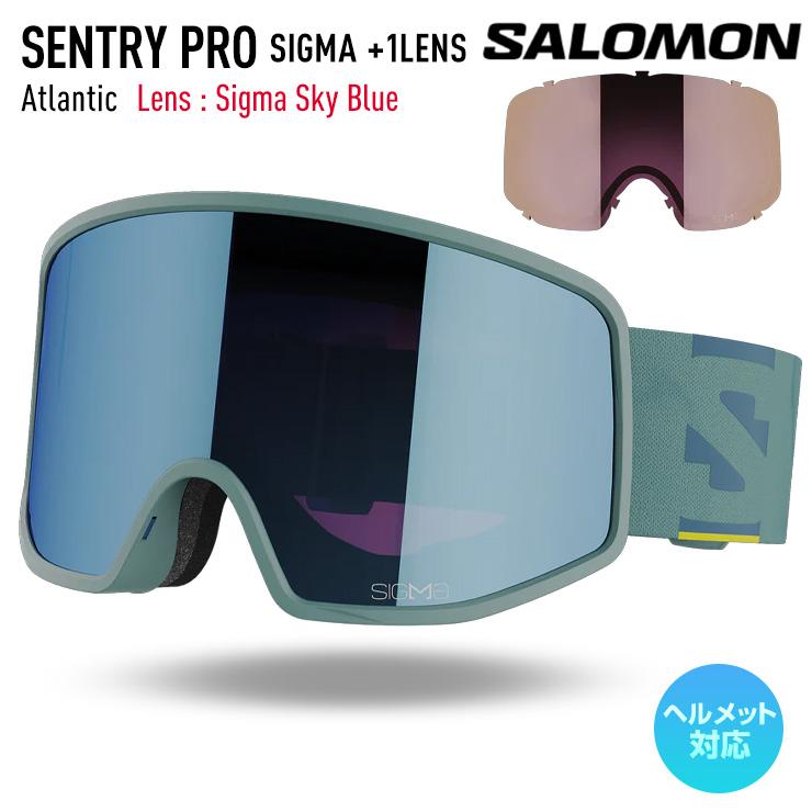 SALOMON SENTRY PRO ゴーグル スペアレンズ付 ※最終値下げ SALOMON（サロモン） 正規品 SENTRY PRO SIGMA -and EXTRA LENS