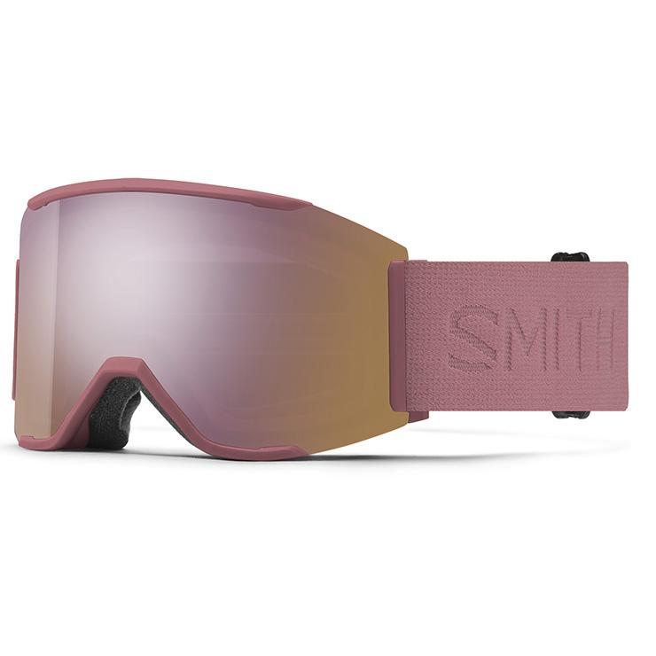 2024 SMITH スミス スノーボード ゴーグル Squad MAG スカッドマグ カラー: Chalk Rose レンズ : Everyday Rose Gold Mirror スキー｜moresnow｜03