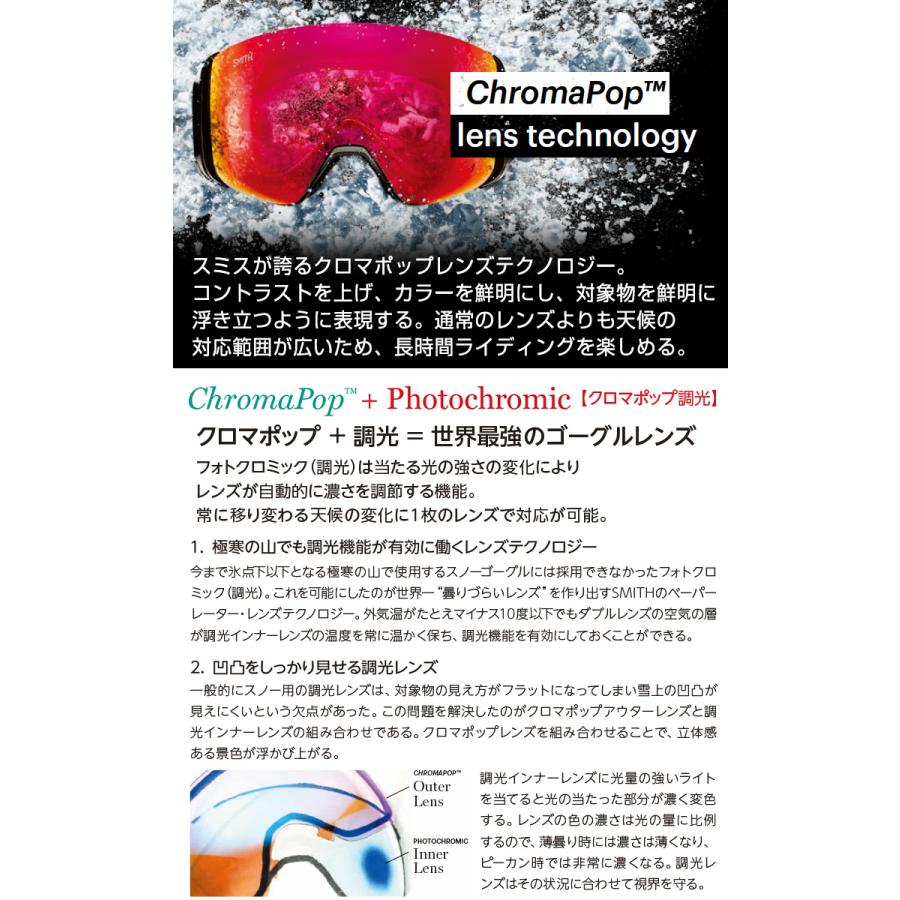 SMITH（スミス） 2026 SMITH スノーボード ゴーグル I/O MAG XL