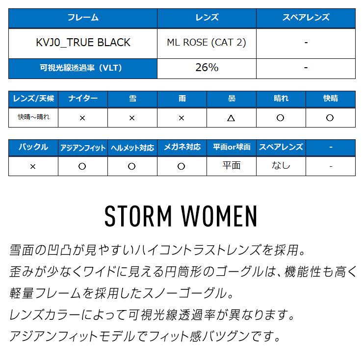 ROXY（ロキシー） 2026 ROXY スノーボード スキー ゴーグル STORM