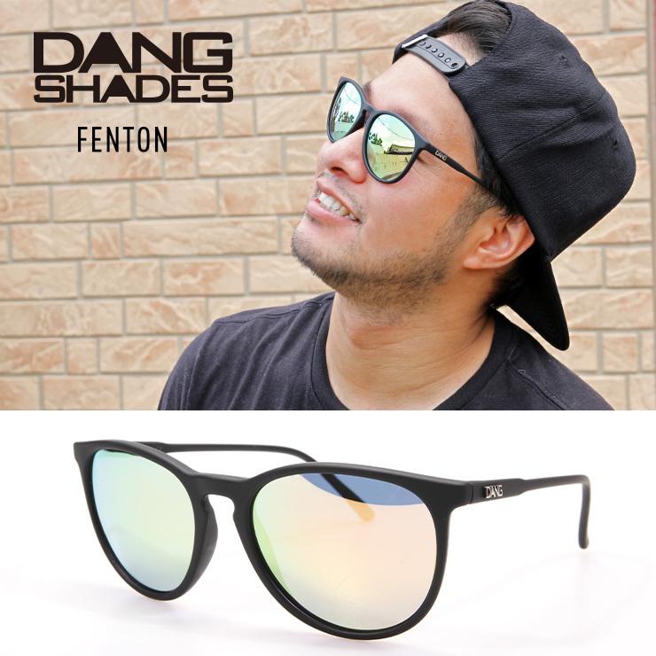 正規品 DANG SHADES ダンシェイディーズ FENTON Champagne Gold Mirror Polarized サングラス 釣り サップ スノボ 偏光レンズ｜moresnow