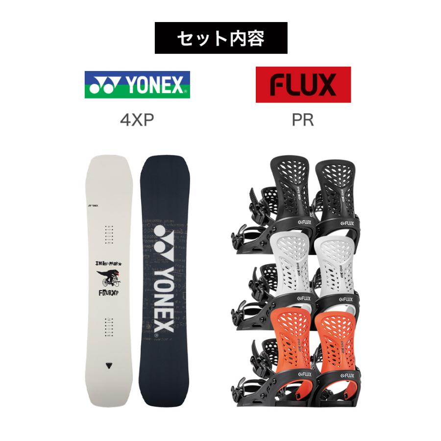YONEX×FLOW　フロー　バインディング付スノーボードセット　ヨネックス YONEX×FLOW フロー バインディング付スノーボードセット ヨネックス