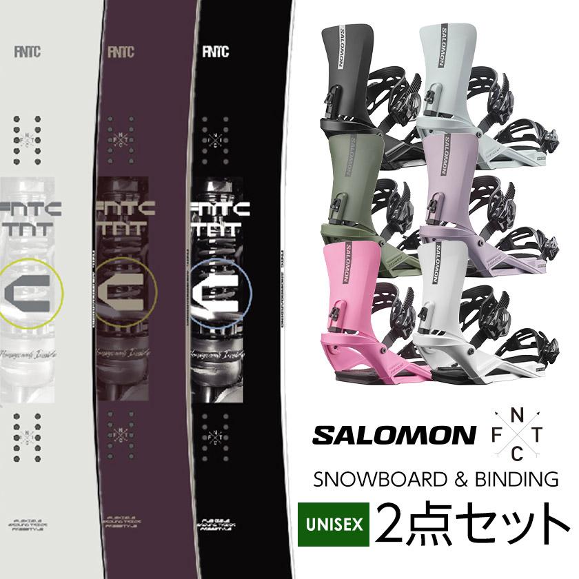 FNTC 取付無料 FNTC TNT C スノーボード ＆ RHYTHM バインディング 2点