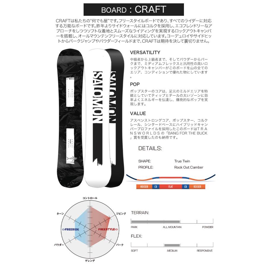 SALOMON 取付無料 サロモン CRAFT クラフト スノーボード