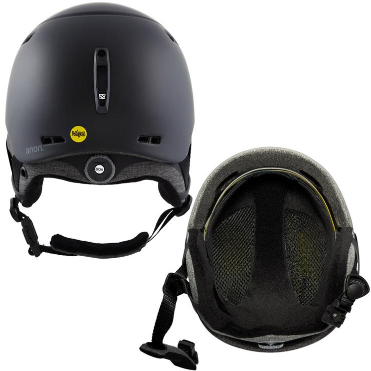 正規品 23-24 anon アノン Rodan MIPS Helmet ロダン BLACK ヘルメット スノーボード スキー｜moresnow｜02