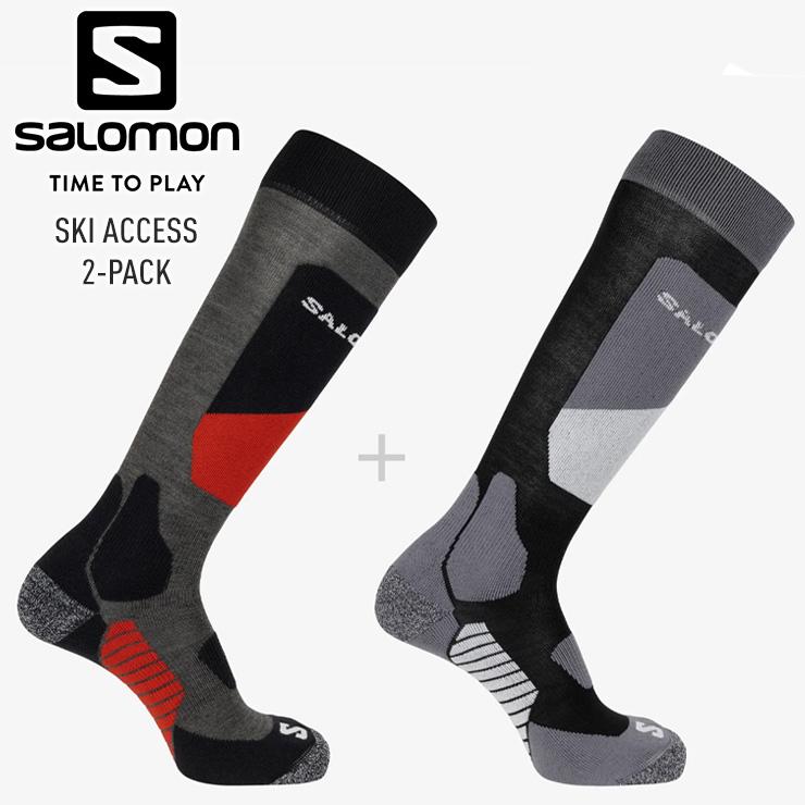 SALOMON（サロモン） S/ ACCESS 2-PACK アクセス ソックス 靴下