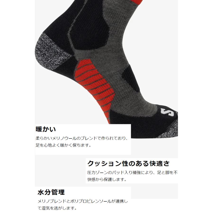 SALOMON（サロモン） S/ ACCESS 2-PACK アクセス ソックス 靴下