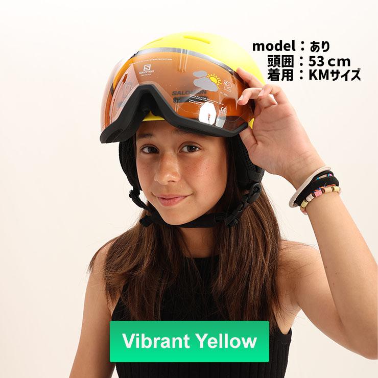 SALOMON サロモン ORKA VISOR ヘルメット スノーボード スキー キッズ ジュニア 子供用｜moresnow｜07