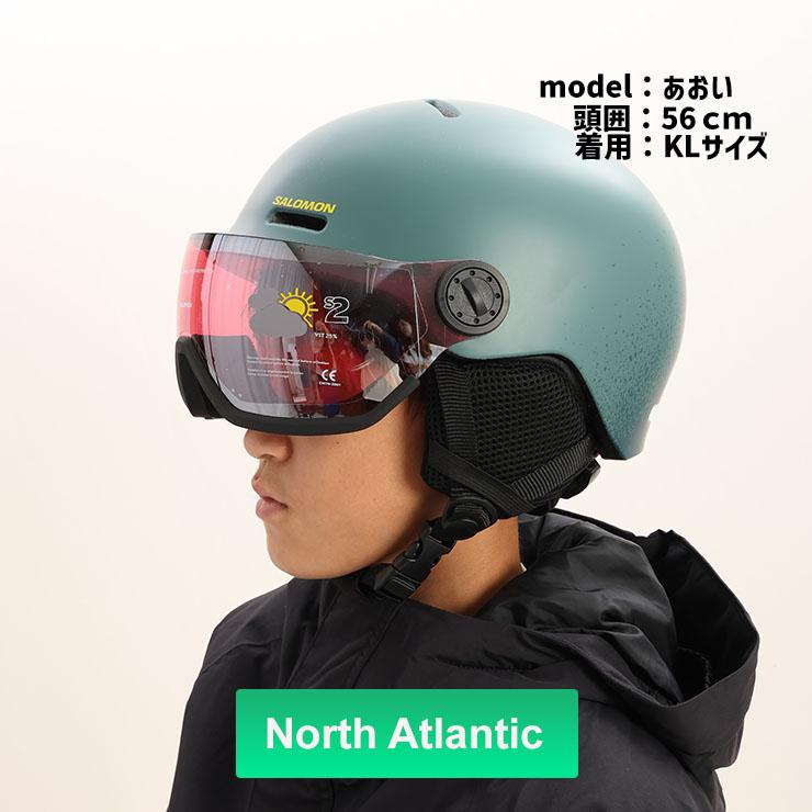 SALOMON サロモン ORKA VISOR バイザー付き ヘルメット SALOMON サロモン ORKA VISOR バイザー付き ヘルメット