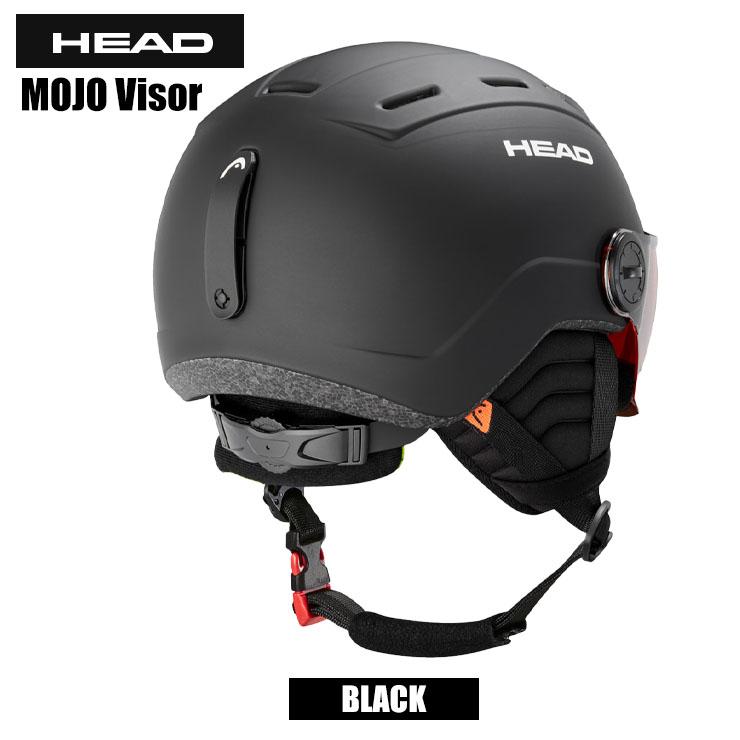 2023 HEAD ヘッド キッズ ヘルメット MOJO Visor メガネ対応 バイザー  