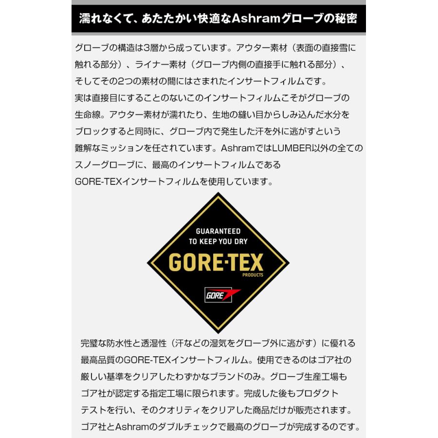 正規品 24-25 ASHRAM アシュラム DGMA ドグマ スノーボードグローブ