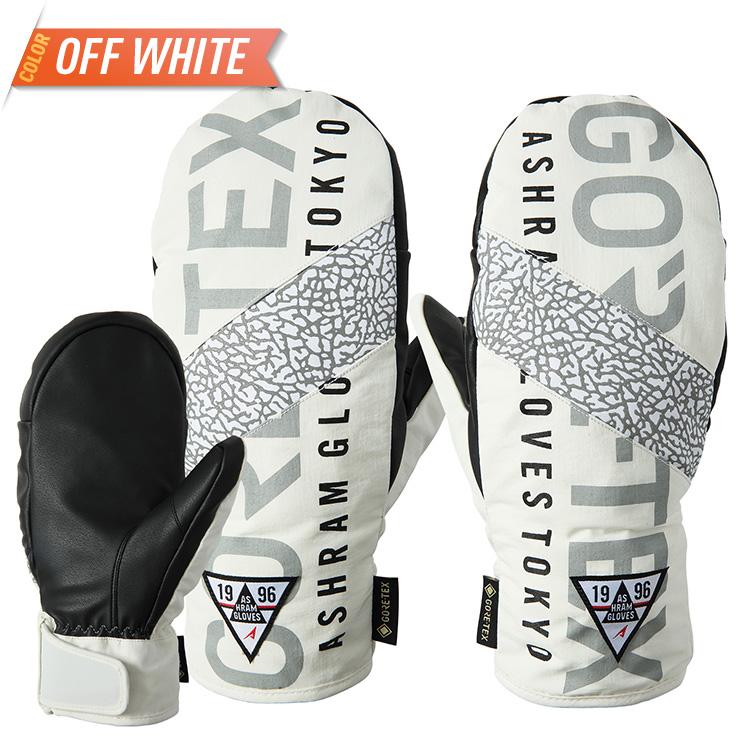 2026 Ashram アシュラム PROFILE LOGO MITT プロファイルロゴミット ゴアテックス スノーボード グローブ ミトン_1