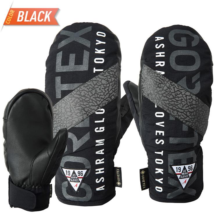 2026 Ashram アシュラム PROFILE LOGO MITT プロファイルロゴミット ゴアテックス スノーボード グローブ ミトン_2