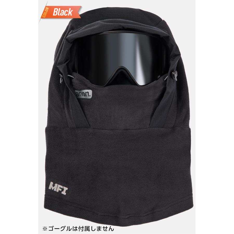 anon 正規品 24-25 アノン MFI Fleece Helmet Hood フリース