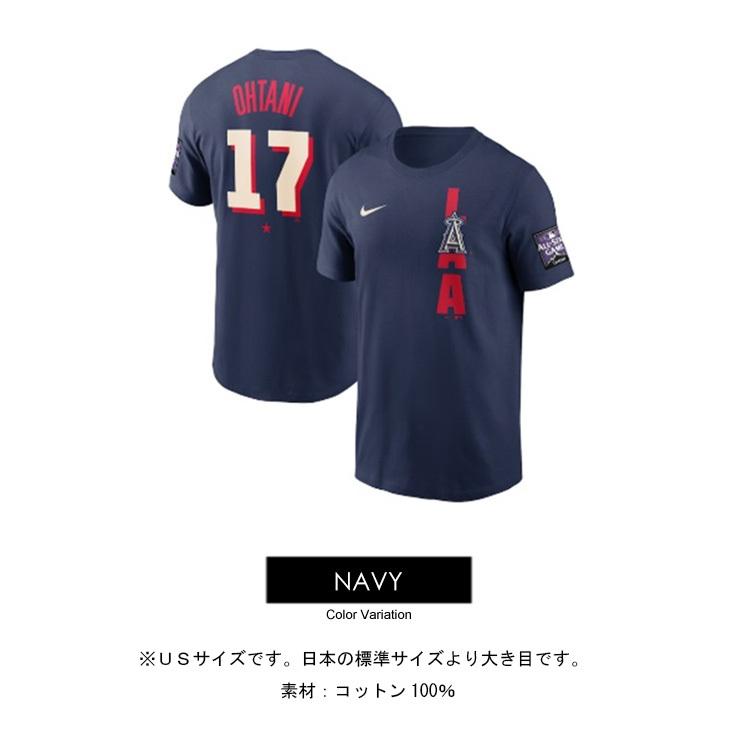 【新品・タグ付き】Nike MLB オールスターゲーム大谷 Tシャツ ネコポス送料無料 ナイキ MLB 2021オールスターゲーム ASG 大谷翔平