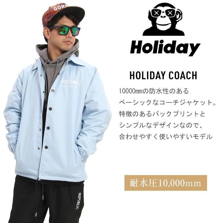 HOLIDAY ホリデー COACH 防水コーチジャケット 19-20 2020 ユニ
