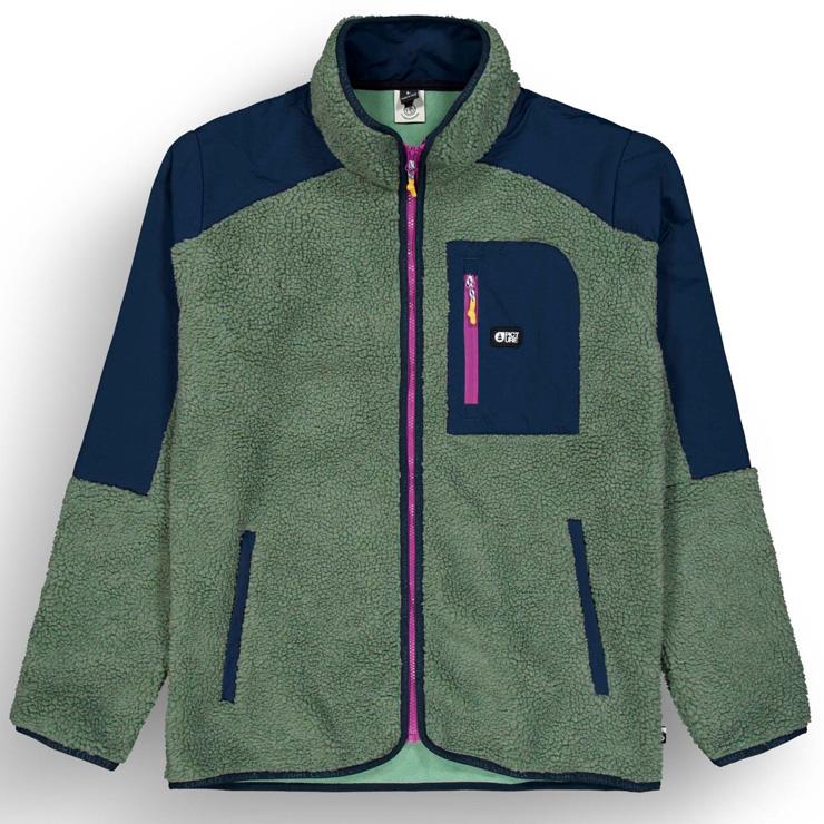 PICTURE ピクチャー QUILCHENA ZIP FLEECE ジップアップシェルパフリース ジャケット フリース ジップ ジャケット_7