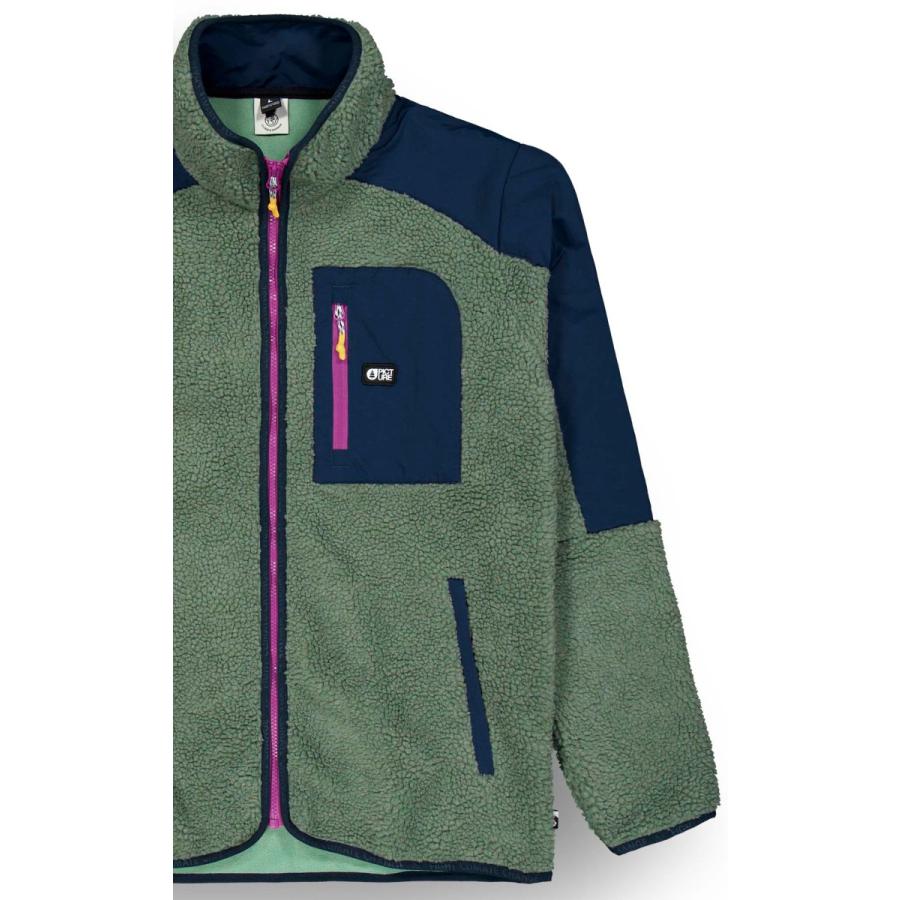 PICTURE ピクチャー QUILCHENA ZIP FLEECE ジップアップシェルパフリース ジャケット フリース ジップ ジャケット_8