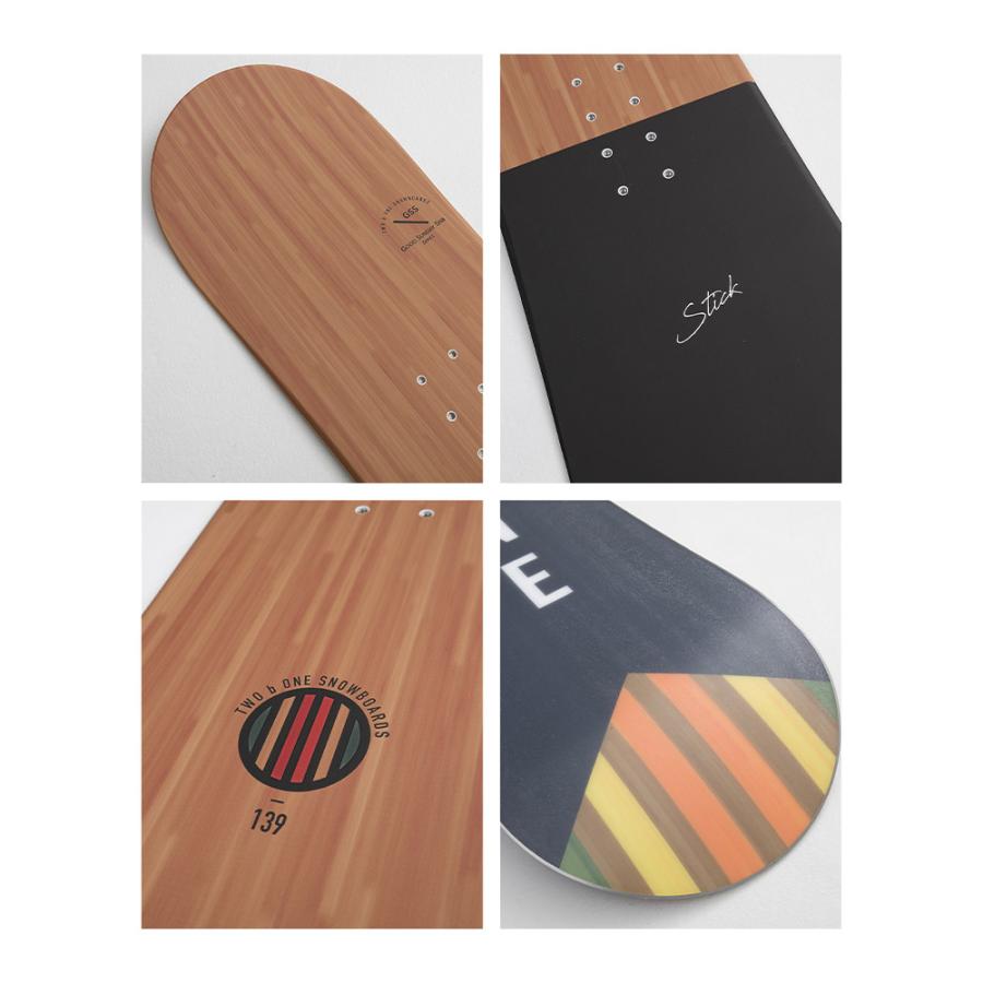 TWO[B］ONEスノーボード新品未使用 Amazon | TWO B ONE メンズ スノーボード ブラック154 | TWO B ONE