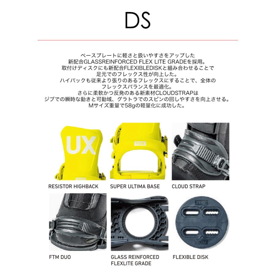 UNION BINDING FLUX フラックス DS LTD 25-26 2026 スノーボード 板