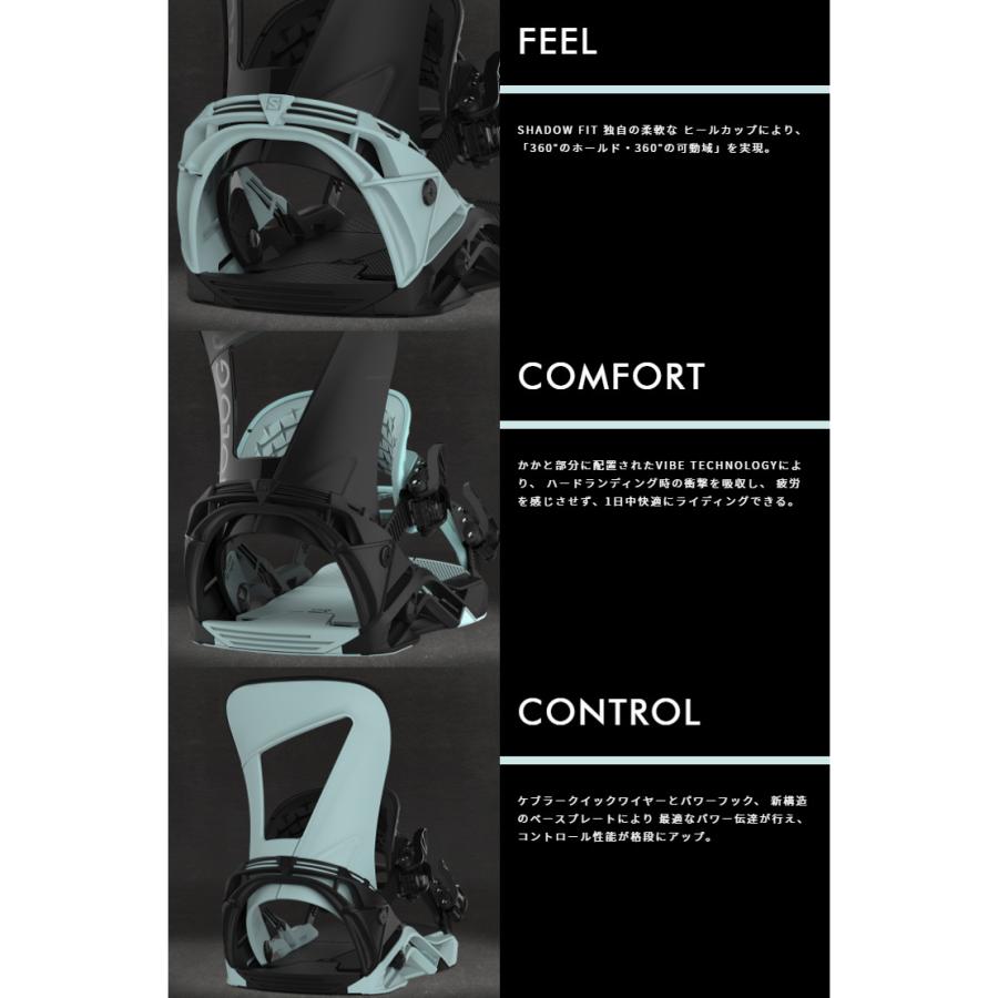 SALOMON サロモン HOLOGRAM WOMEN ホログラムウーメン 21-22 2022 スノーボード ビンディング バインディング メンズ 