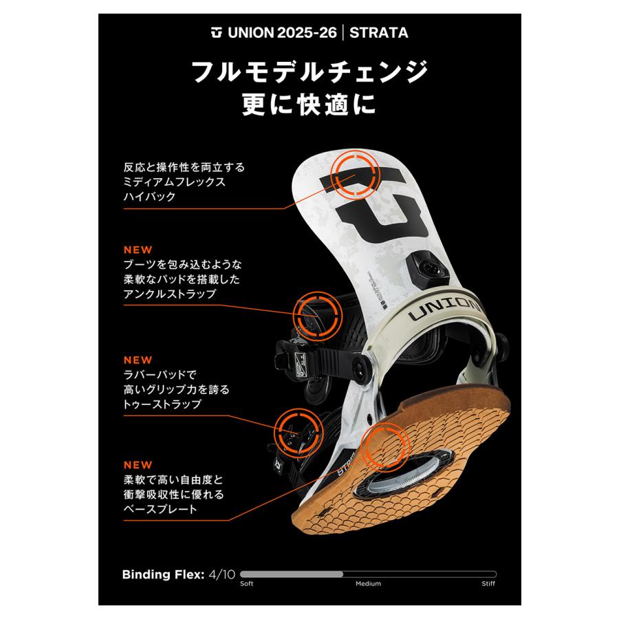 UNION BINDING UNION ユニオン STRATA ストラータ 25-26 2026